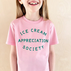 Ice Cream Appreciation Society T-Shirt Strawberry