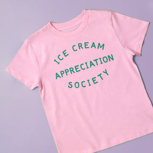 Ice Cream Appreciation Society T-Shirt Strawberry